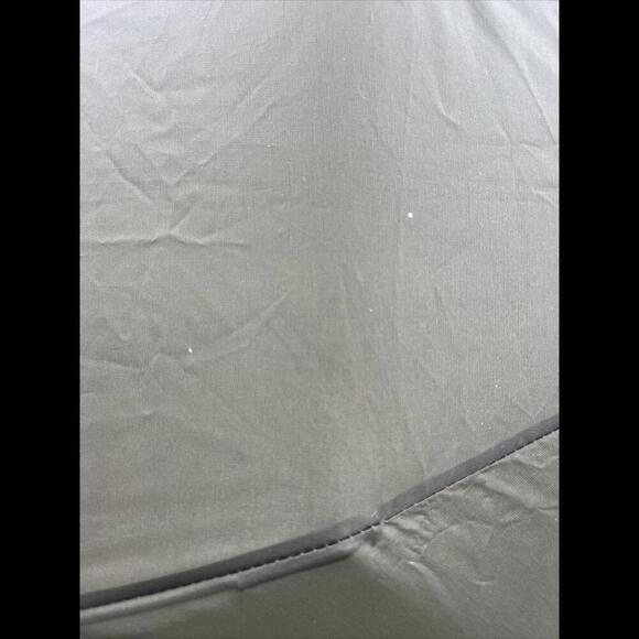 Vintage Harrods Green Tote Umbrella Wooden Doorman Handle No Cover - Picture 9 of 9